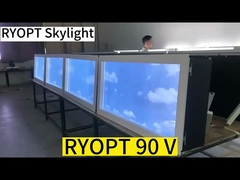 Smart Tuya 600x1200 Ηλιοφάνεια Γαλάζιο ουρανό Φως LED Πίνακα οροφής Τεχνητό κεραμικό