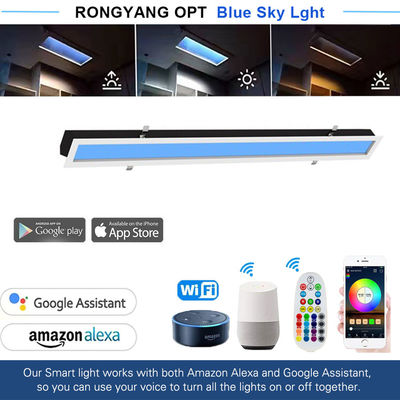 Αγορά Έξυπνο φως οροφής 40W ρεαλιστικό φως της ημέρας τηλεχειριστήριο / APP ελεγχόμενη παγκόσμια τάση ηλεκτρονική κατασκευή
