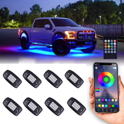 Αγορά 5050 Truck Wireless RGB Rock Lights με μπαταρίες ιόντων λιθίου ηλεκτρονική κατασκευή