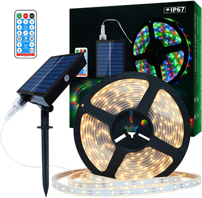 Αγορά 2835 Dimmable Solar Tape Lights, Multiscene Solar Powered LED Strip Lights ηλεκτρονική κατασκευή