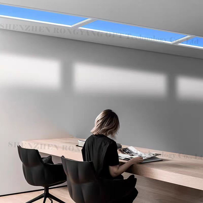 Κάθετος 110VAC LED Ψεύτικος φεγγίτης ανθεκτικός 4000lm Επιφανειακός