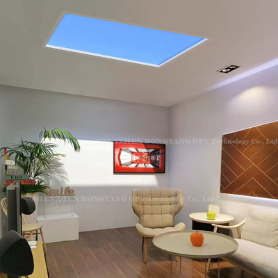 Tuya Control 90Ra Fake φωτιστικό φεγγίτη, 600x600 τετράγωνο Faux φεγγίτη LED