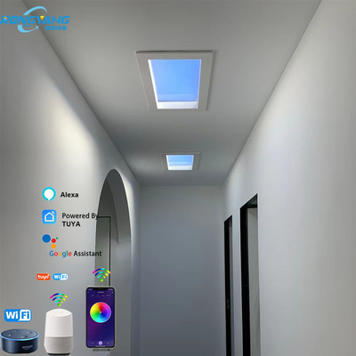 CCT 2700K-6500K Τεχνητή οροφή φεγγίτη LED 50W 110VDC Ανθεκτική
