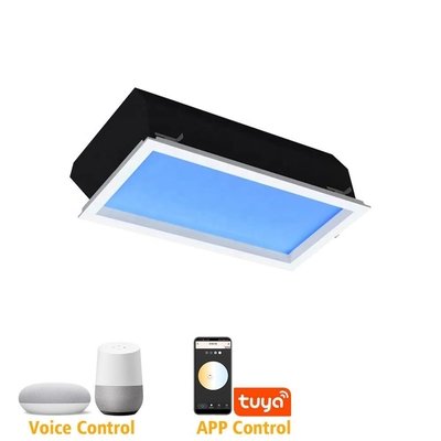 Φεγγίτες 110V 220V 30x60cm Sky Light Panel , 50W 7800K Φεγγίτες για δωμάτιο LED