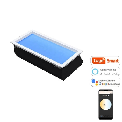50W 7800K 30x60cm Πάνελ LED Skylight 110VAC-220VAC Κράμα αλουμινίου