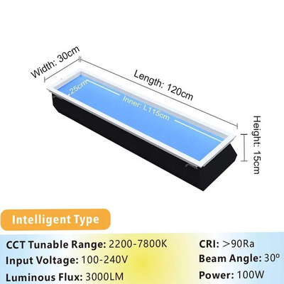 Υπεύθυνος για έξυπνο φωνητικό έλεγχο 100W LED ψεύτικο οροσειρό για το Circadian Project