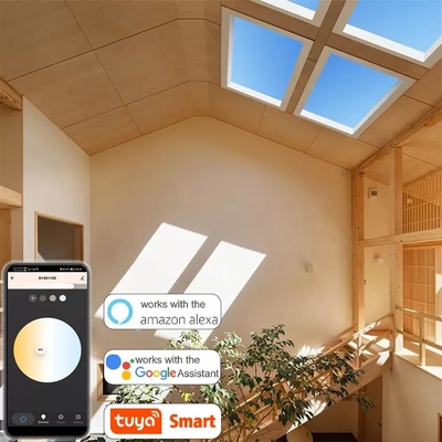 Φωτός οροφής οροφής με wifi και Bluetooth με ελεγχόμενο χαμηλώσιμο φως με εφεδρικό ύψος οροφής