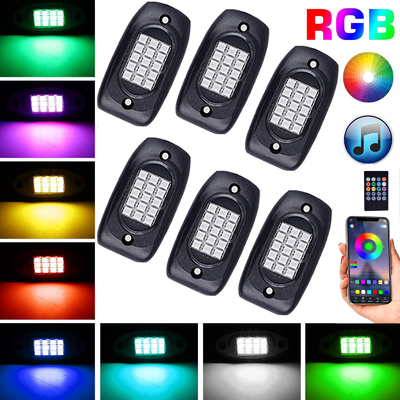 Τηλεχειριστήριο LED RGB Rock Lights ανθεκτικό σταθερό για μοτοσικλέτα