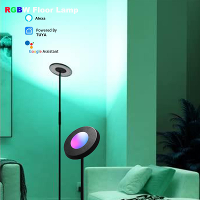 Εσωτερικό LED RGB γωνιακό φωτιστικό δαπέδου 24W Tuya Alexa WiFi Control Σαλόνι