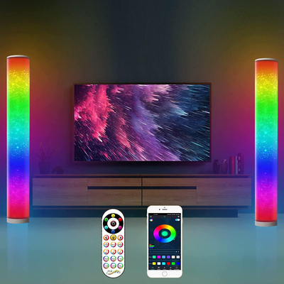 Γωνιακό φωτιστικό δαπέδου RGB 16 εκατομμυρίων χρωμάτων Smart WiFi Alexa Tuya Control