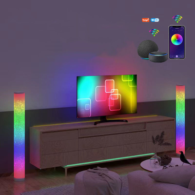 Γωνιακό φωτιστικό δαπέδου RGB με δυνατότητα ρύθμισης φωτισμού Smart App Control 16 εκατομμύρια χρώματα