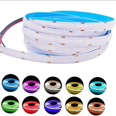 Ψηφιακή 630LED/M PCB RGB COB LED Λωρίδα 12V 15W Πλάτος 10mm Ανθεκτική