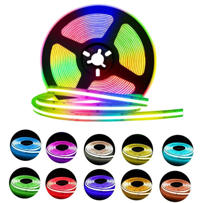 Πρακτική λωρίδα LED COB RGB ROHS, λωρίδες φωτός LED πολλαπλών σκηνών