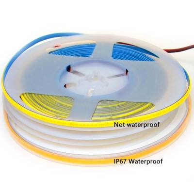 Κοπή 24V PCB COB LED Λωρίδα φωτός Μήκος 10M 5M 320LED/M Τηλεχειριστήριο