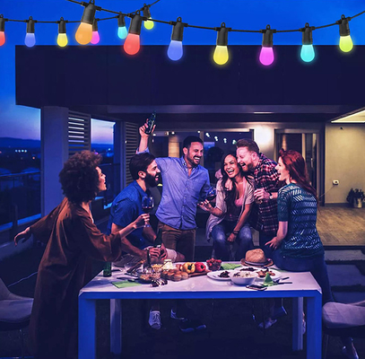 2700K Christmas RGB String Light Φωνητικός έλεγχος Σταθερός Πρακτικός
