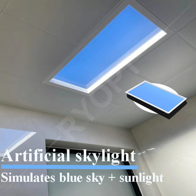 Τεχνητή οροφή LED ClearSky για σπίτια και γραφεία με εύκολη εγκατάσταση και ενεργειακά αποδοτικό σχεδιασμό