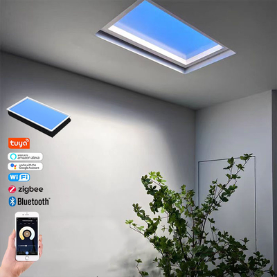 Τεχνητό ΚΔ 6500K Dimmable Tuya έξυπνο Wifi φωτισμού φεγγιτών Faux φωτός της ημέρας