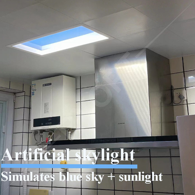 600×600 Υπνοδωμάτιο Fake Skylight LED, Tuya 6500K Lights Simulate Sunlight