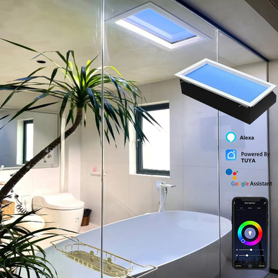 150W Dimmable LED Τεχνητό φως της οροφής ευρεία κάλυψη Tuya / WiFi / Bluetooth ελεγχόμενο