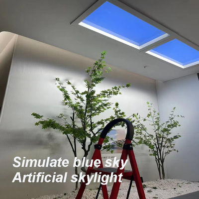 Πάνελ οροφής 1200x300 ανθεκτικό τεχνητό LED φεγγίτη 100W 5500 lumen
