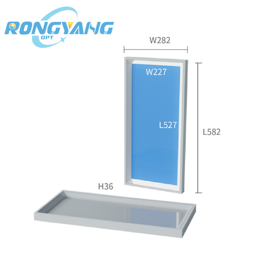 Χρωματική θερμοκρασία 2100-7500K LED Sky Panel Smart Ceiling Skylight 36mm Thin, 160W, Εύκολη εγκατάσταση, φυσικό φως της ημέρας