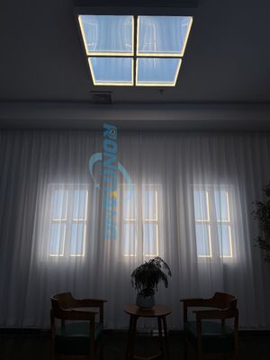 Ψεύτικο φως παραθύρου που προσφέρει CRI RA 95 κατάλληλο για βελτίωση της ατμόσφαιρας σε ξενοδοχεία και εστιατόρια